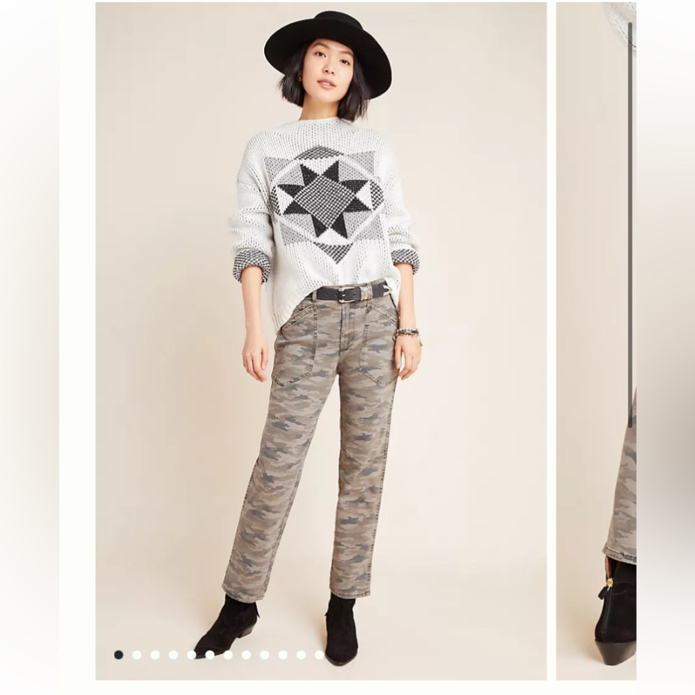 Anthropologie Mavis Utility‎ pant. Preowned. Retail 98